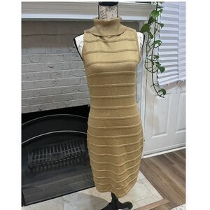 Calvin Klein Bodycon Turtle Neck Sweater Dress